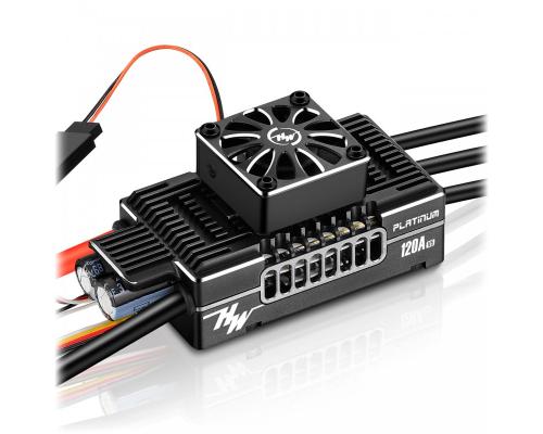 Hobbywing Platinum Pro 120A Regler V5 3-8S 10 A BEC HW30203402