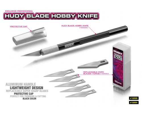 HUDY BLADE HOBBYMES MET ALU HANDVAT