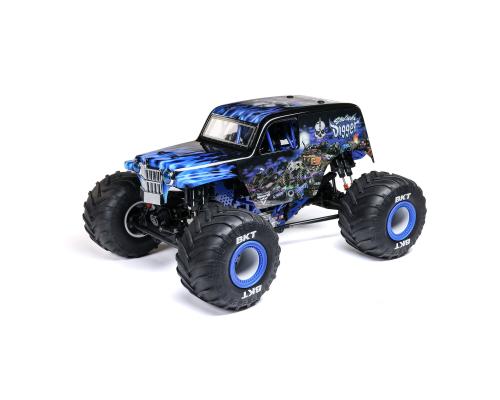 Losi 1/8 LMT 2.0 Son-Uva Digger 4X4 Solid Axle Brushless Monster Truck RTR Blauw LOS04028T2
