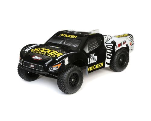 Team Losi 1/10 22S 2WD SCT Brushed RTR Kicker zwart