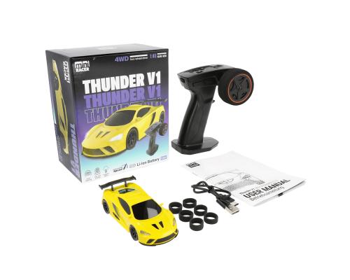 Modster Mini Racer Thunder V1 1/40 scale RTR GEEL