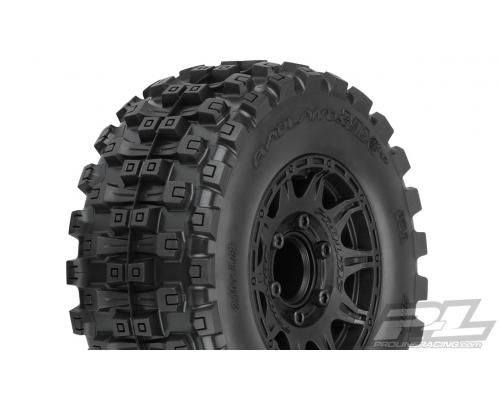 PR10174-10 Badlands MX28 HP 2.8\" All Terrain BELTED Truck Tires Mounted for Stampede 2wd & 4wd Front and Rear, Mounted o