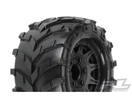 PR1192-10 Masher 2.8 \"All Terrain-banden gemonteerd voor Stampede / Rustler 2wd & 4wd voor en achter, gemonteerd op Raid