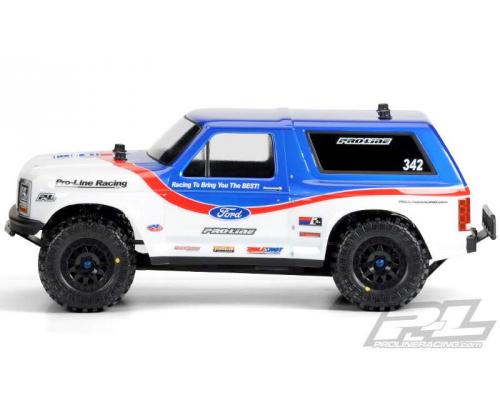 PR3423-00 1981 Ford Bronco Clear Body for PRO-2 SC, Sla