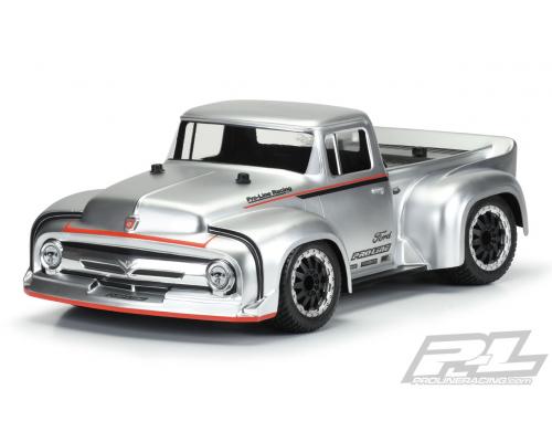 PR3514-00 1956 Ford F-100 Pro-Touring Straat Truck Clear Body voor Slash 2WD, Slash 4x4 & 01:10 Rally - Vereist 2.8\" wie