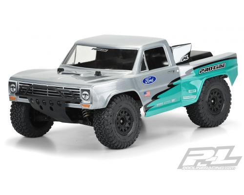 PR3551-17 Pre-cut 1967 Ford F-100 Race Truck Clear Body voor Slash 2wd, Slash 4x4 & PRO-Fusion SC 4x4 (met verlengde car