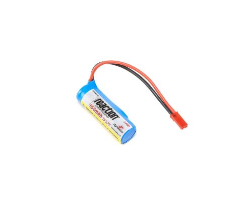 3.7V 650mAh 1S React 9 LiIon: JST DYNB0107