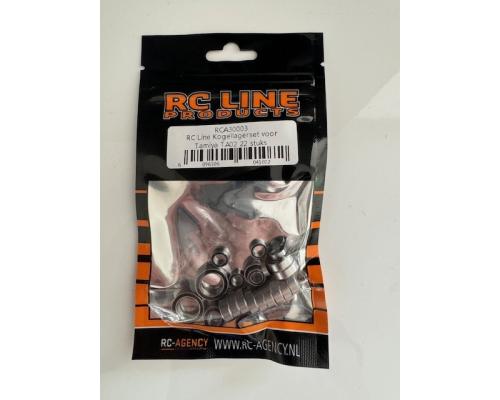 RC Line lagerset voor Tamiya TA02 22 stuks