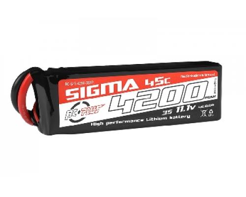RC Plus - Li-Po Batterypack - Sigma 45C - 4200 mAh - 3S1P - 11.1V - XT-60