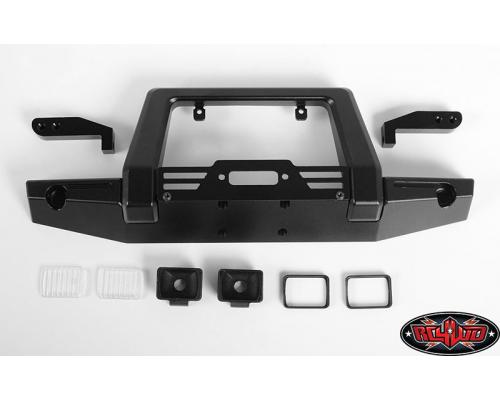 RC4WD Pawn Metal Front Bumper w/Lights for Traxxas TRX-4