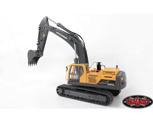 RC4WD 1/14 Scale RTR Earth Digger 360L Hydraulic Excavator (Yellow) RC4VVJD00016