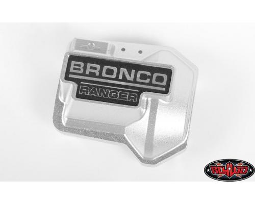 RC4WD Aluminium Diff Cover voor Traxxas TRX-4 \'79 Bronco Ranger XLT (zilver)