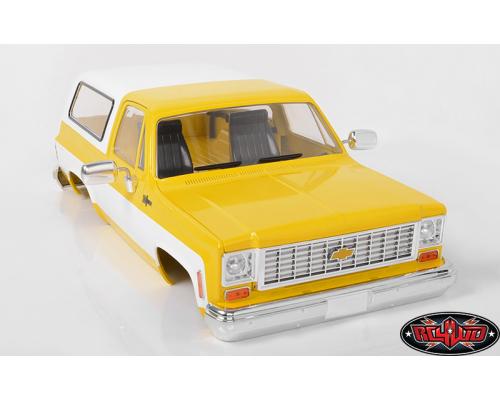 RC4WD Chevrolet Blazer Hard Body Complete Set (Yellow)