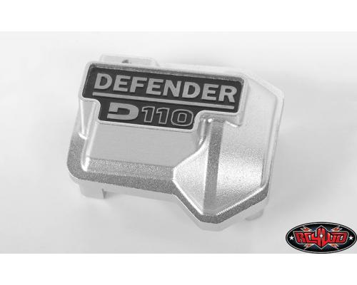 RC4WD Defender D110 Diff Cover voor Traxxas TRX-4 (zilver)