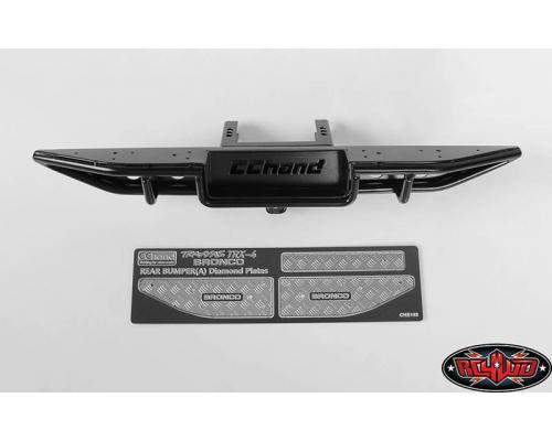 RC4WD Ranch achterstapbumper voor Traxxas TRX-4 79 Bronco Ranger XLT (zwart)