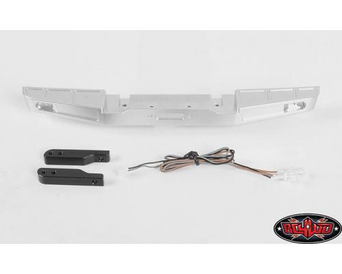 RC4WD lier voorbumper met LED-verlichting voor Traxxas TRX-4 79 Bronco Ranger XLT (zilver) RC4VVVC0607