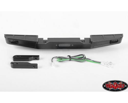 RC4WD lier voorbumper met LED-verlichting voor Traxxas TRX-4 79 Bronco Ranger XLT (zwart) RC4VVVC0606