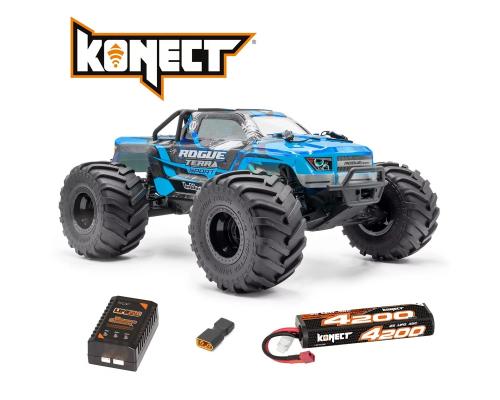 ROGUE TERRA borstelloze SPORT blauw - PACK accu\'s en lader