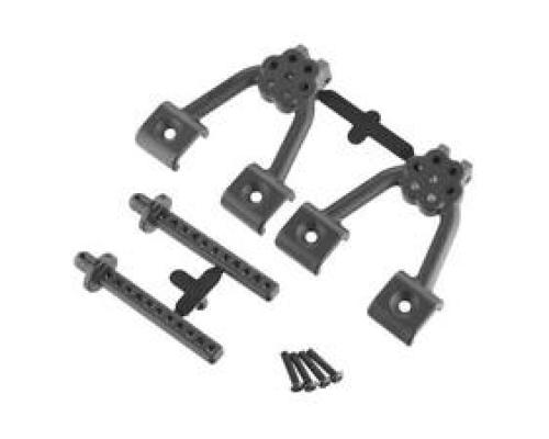 RPM70702 Rear Shock Hoops and Body Mounts for the Axial SCX10