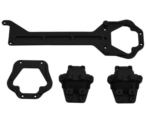 RPM70792 Bovenste chassis en differentieelkappen voor en achter voor de LaTrax Teton & Rally