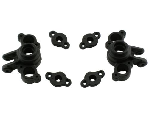 RPM73162 Black Axle Carriers for the Traxxas 1/16th