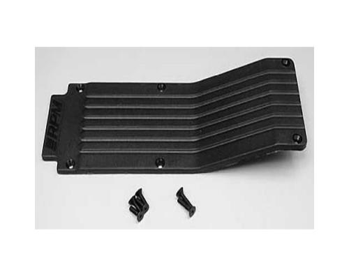 RPM80142 T-Maxx & E-Maxx Center Skid / Wear Plate (Black)