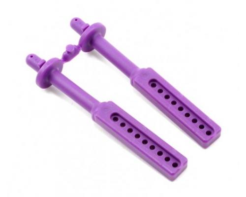 RPM80178 T/E-Maxx Long Body Mounts, Purple