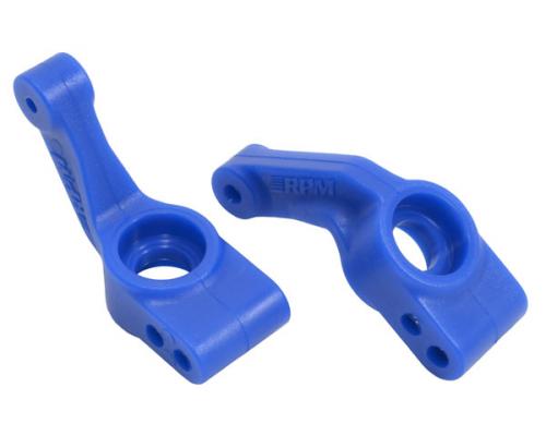 RPM80385 Blue Rear Bearing Carriers for Traxxas Slash 2wd, e-Rustler, e-Stampede 2wd en Bandit