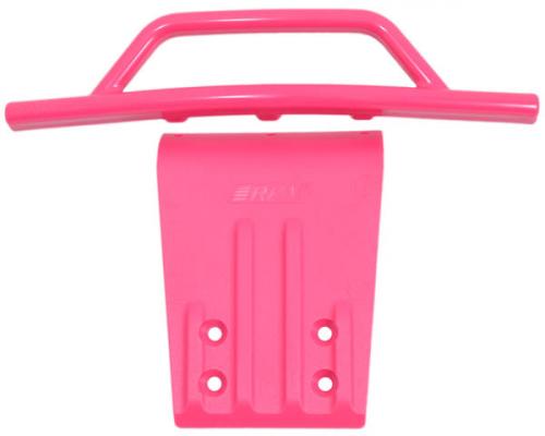 RPM80957 Front Bumper en Skid Plate for the Traxxas Slash 2wd en Nitro Slash Pink