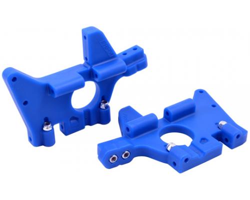 RPM81065 Front Bulkheads for the Traxxas T-Maxx & E-Maxx Bla