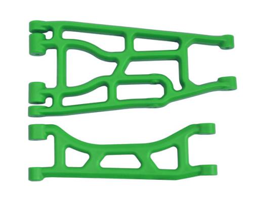 RPM82354 Green Traxxas X-Maxx Upper & Lower A-arms