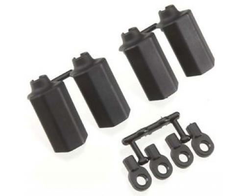 RPM80402 Black Shock Shaft Guards for Traxxas & Durango 1/10th S