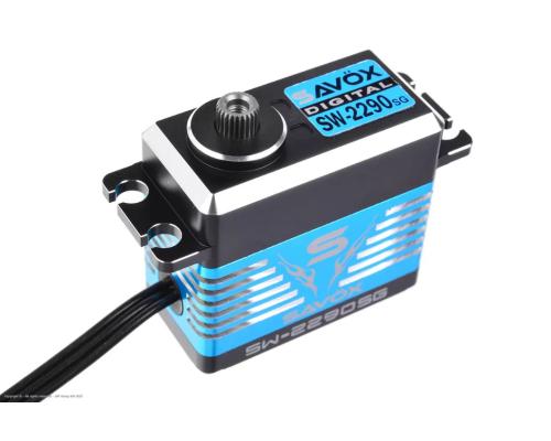 Savox - Servo - SW-2290SG - Digital - High Voltage - Brushless Motor - Waterproof - Steel Gear