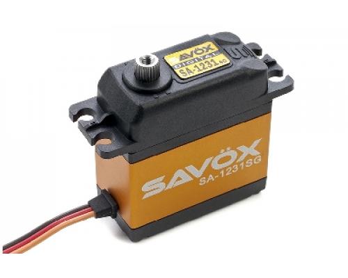 Savox SA-1231SG Hoog Koppel Coreless Stalen Tandwiel servo