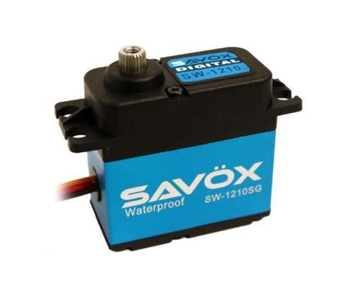 Savox SW-1210SG Waterdichte Coreless Stalen Tandwiel Digit