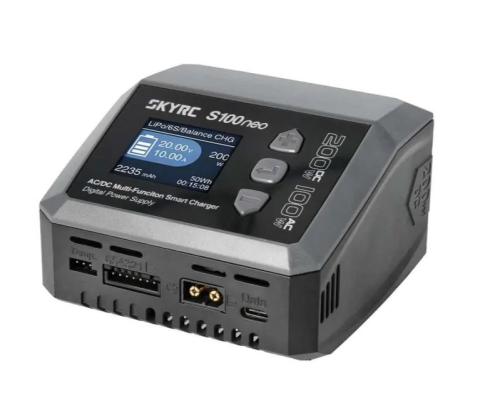 SkyRC S100neo AC/DC Smart Balance Charger SK-100202-01 BLK25