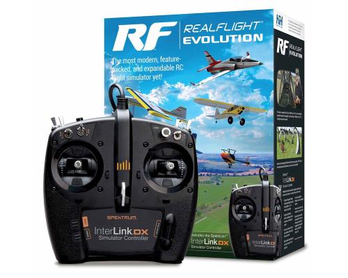 RealFlight Evolution RC Flight Simulator with InterLink DX Controller RFL2000