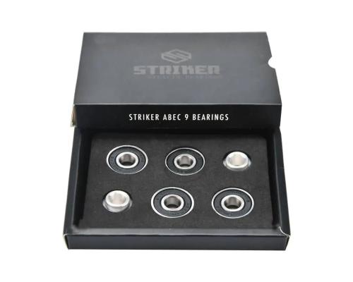 Striker Stealth Abec 9 Bearings 4 Pack Black