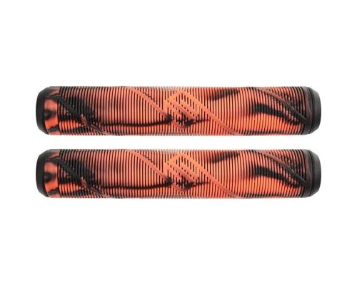 Striker Thick Logo Pro Scooter Grips Black/Oange