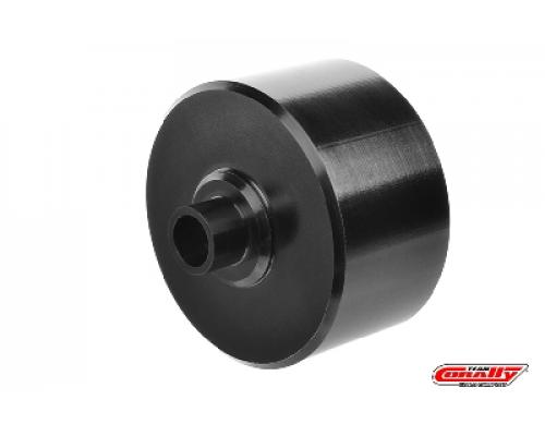 C-00180-410 Team Corally - Xtreme Diff Case - 30mm - Aluminium 7075 - Hard Anodised - Black - Front / Rear - Made in Ita