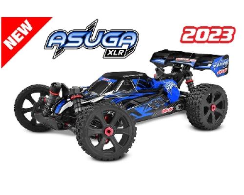 Team Corally - ASUGA XLR 6S - RTR - Blauw - Brushless Power 6S - Geen batterij - Geen oplader C-00288-B