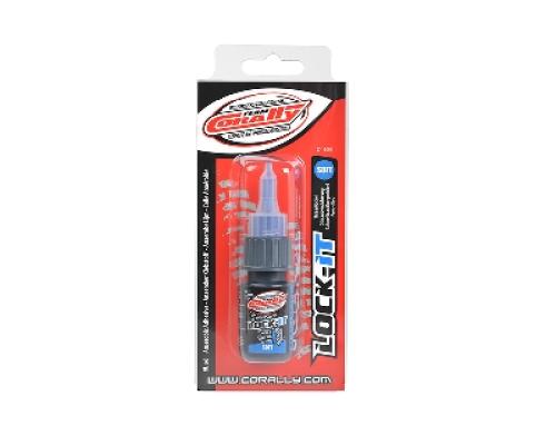 Team Corally - Lock-it 100 - Schroefdraadborgmiddel - Soft - Blauw - 10gr C-13094