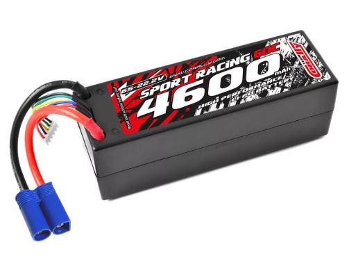 Team Corally - Power Racing 60C - 4600Mah - 6S - 22,2V - EC-5 - Hard Case - C-49164-EC5