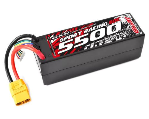 Team Corally - Power Racing 60C - 5500Mah - 4S - 14,8V - XT-90 - Hard Case -C-49145-X