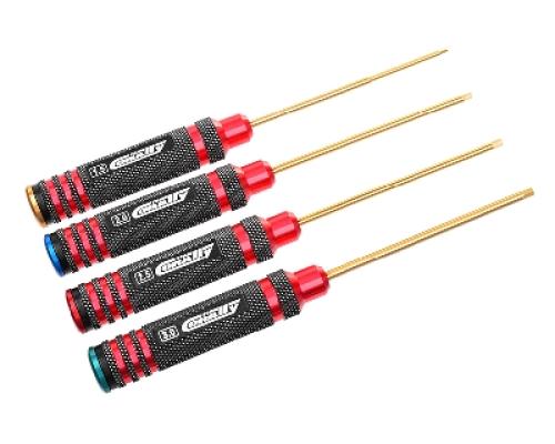 Team Corally - Pro Hex Tool Set - Ti-Ni Coated - 1.5 / 2.0 / 2.5 / 3.0 mm - 4 pcs  C-16185