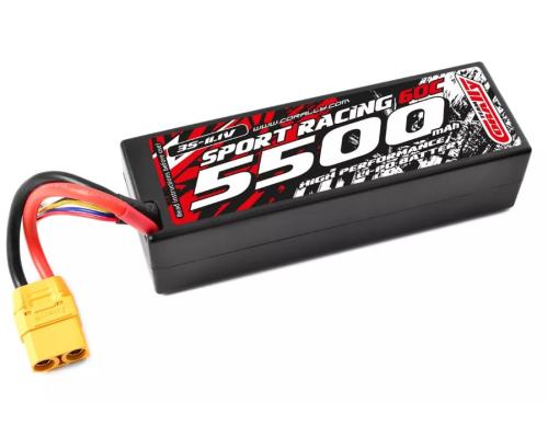 Team Corally - Sport Racing 60C - 5500Mah - 3S - 11,1V - XT-90 - Hard Case - C-49135-X