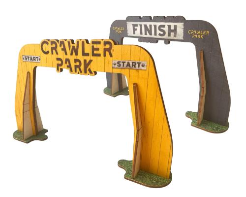 ToysWD Crawler Park: Start / finish Arc RC Crawler park circuit 1/18 & 1/24 TWD240010