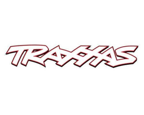 Traxxas 10 inch White Vinyl Sticker