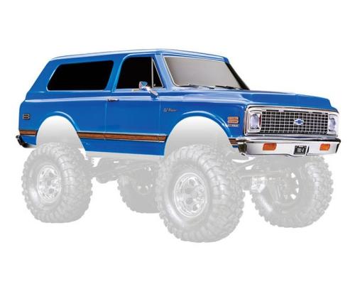 Traxxas BODY, CHEVROLET BLAZER (1972), COMPLETE, BLUE TRX9130-BLUE