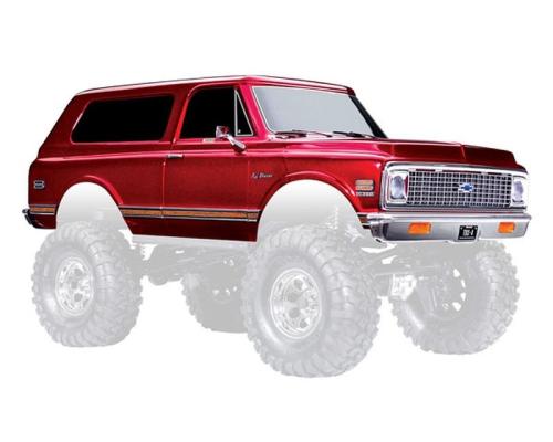 Traxxas BODY, CHEVROLET BLAZER (1972), COMPLETE, RED TRX9130-RED